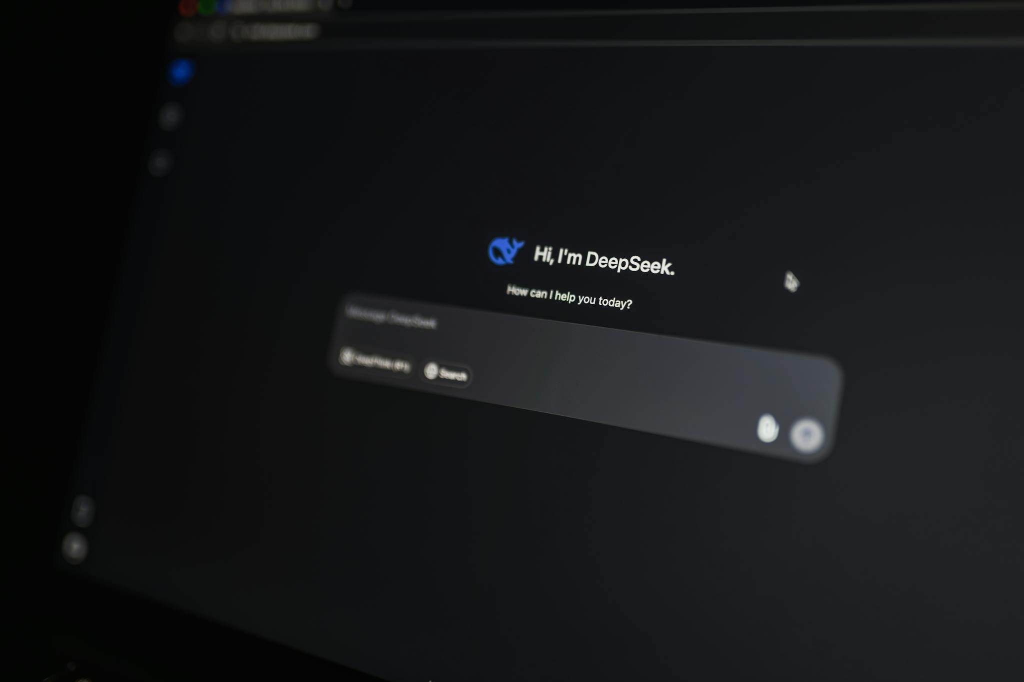 Close Up Of An Ai Driven Chat Interface On